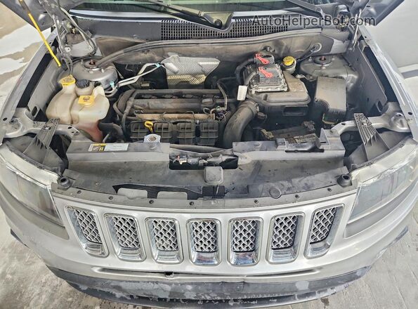 1C4NJCEA1GD806597 2016 JEEP COMPASS Серебряный Вид подкапотного пространства