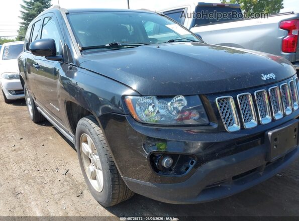1C4NJCEA2HD207192 2017 JEEP COMPASS Black Widok z przodu