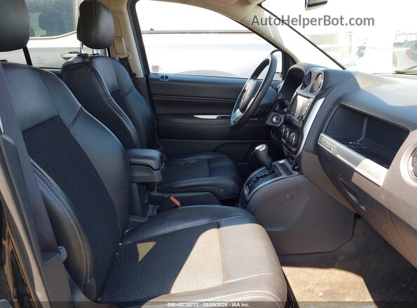 1C4NJCEA2HD207192 2017 JEEP COMPASS Black Widok wnętrza z przodu