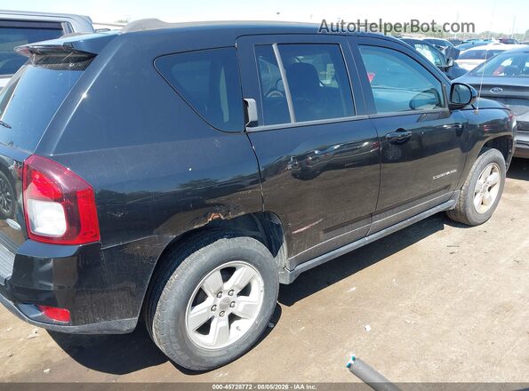 1C4NJCEA2HD207192 2017 JEEP COMPASS Black Tył prawy