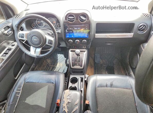 1C4NJCEA3GD599422 2016 JEEP COMPASS Black Առջևի վահանակի տեսք