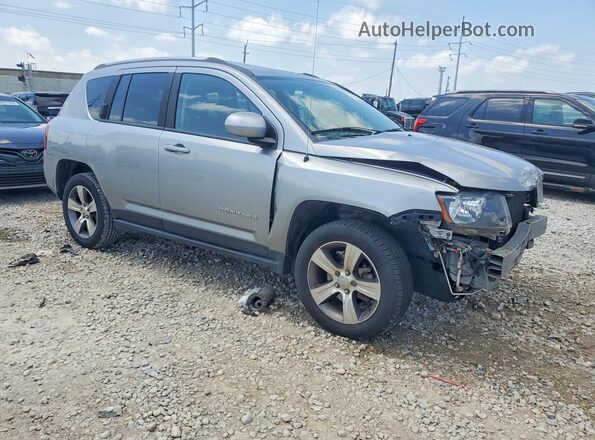1C4NJCEA3GD761081 2016 JEEP COMPASS Silver Delantero derecho