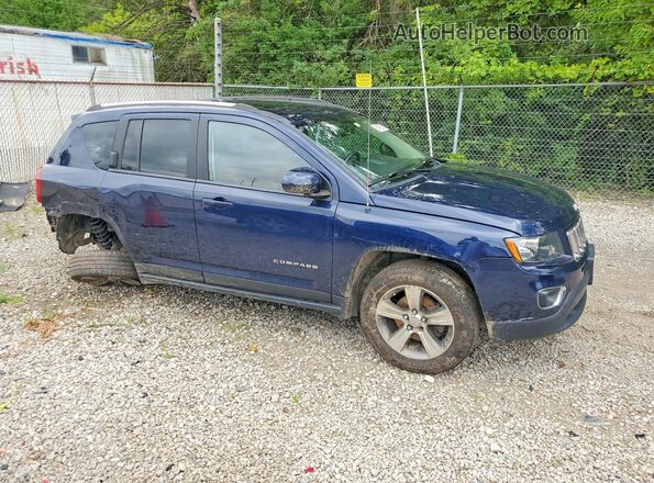1C4NJCEA4HD152650 2017 JEEP COMPASS Blue წინა მარჯვენა
