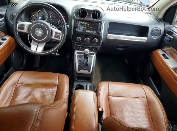 1C4NJCEA4HD152650 2017 JEEP COMPASS Blue წინა პანელის ხედი