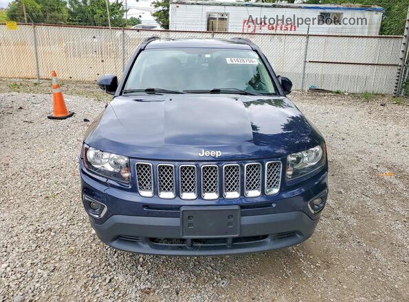 1C4NJCEA4HD152650 2017 JEEP COMPASS Blue წინა ხედი