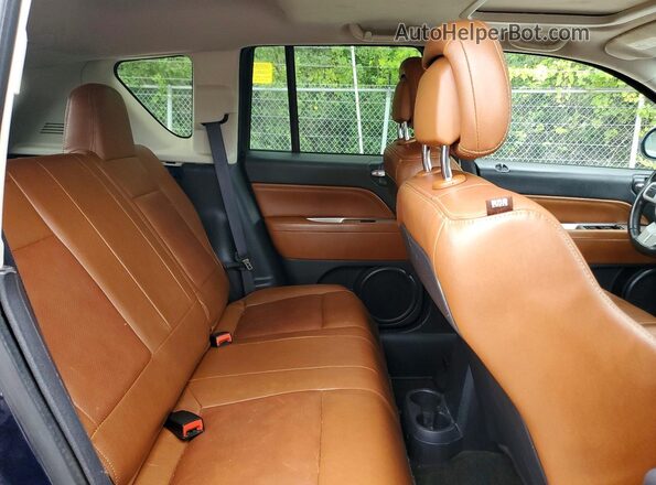 1C4NJCEA4HD152650 2017 JEEP COMPASS Blue უკანა სალონის ხედი