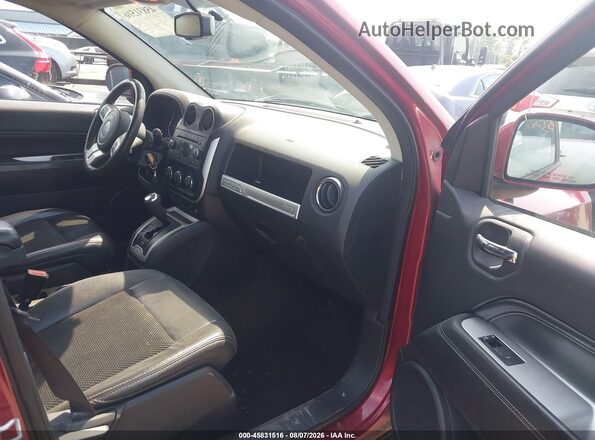 1C4NJCEA6GD620473 2016 JEEP COMPASS Red Widok wnętrza z przodu