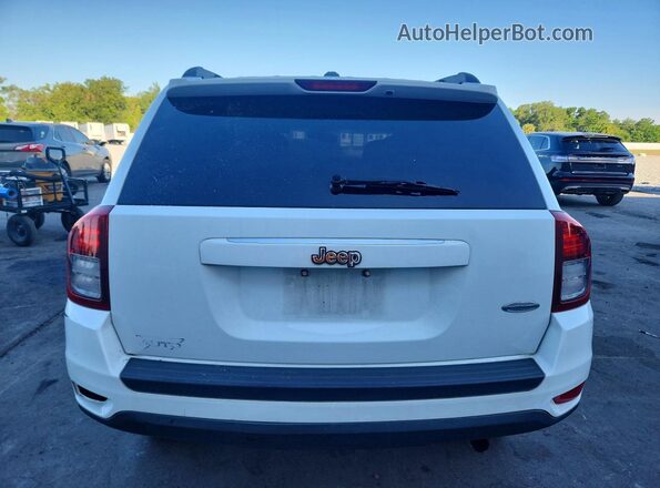 1C4NJCEA6GD633109 2016 JEEP COMPASS Белый Вид сзади