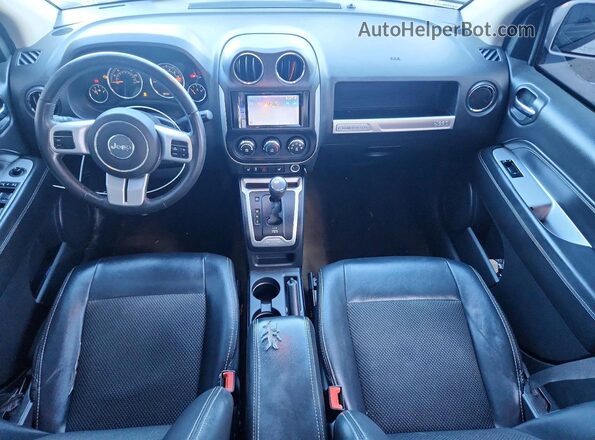 1C4NJCEA6GD633109 2016 JEEP COMPASS Белый Вид панели приборов