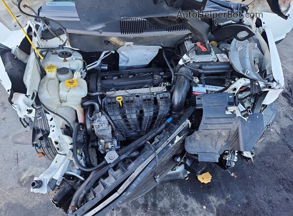 1C4NJCEA6GD633109 2016 JEEP COMPASS Белый Вид подкапотного пространства