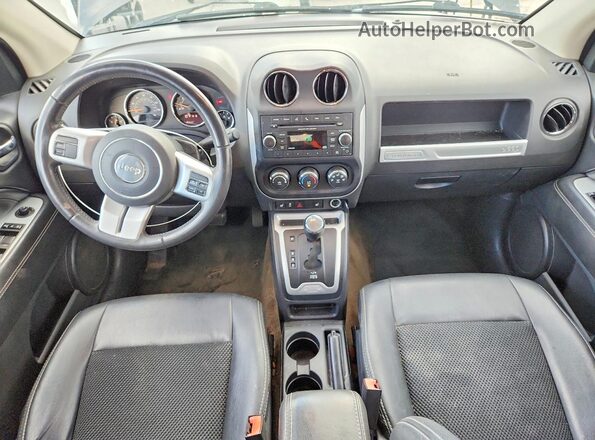 1C4NJCEA6GD769126 2016 JEEP COMPASS Угольный Вид панели приборов