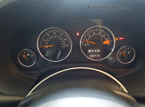 1C4NJCEA8GD664409 2016 JEEP COMPASS Белый Вид щитка приборов
