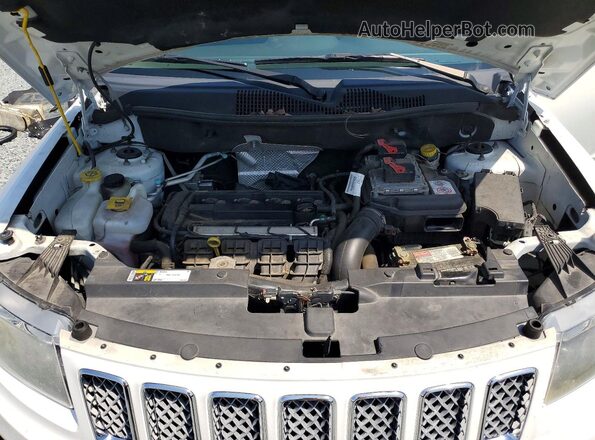 1C4NJCEA8GD664409 2016 JEEP COMPASS Белый Вид подкапотного пространства