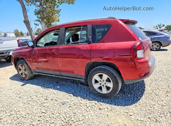 1C4NJCEA8GD704911 2016 JEEP COMPASS Бордовый Задняя левая четверть