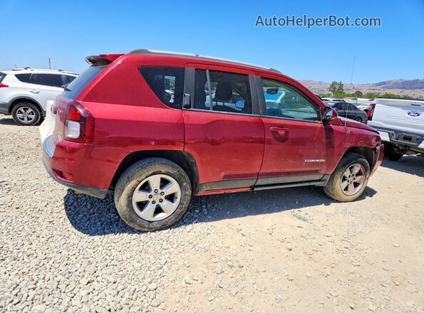 1C4NJCEA8GD704911 2016 JEEP COMPASS Бордовый Задняя правая четверть