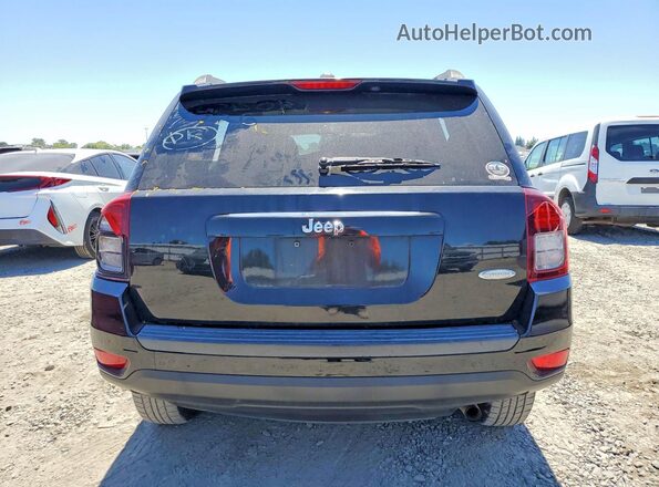 1C4NJCEAXGD665982 2016 JEEP COMPASS Black Rear view