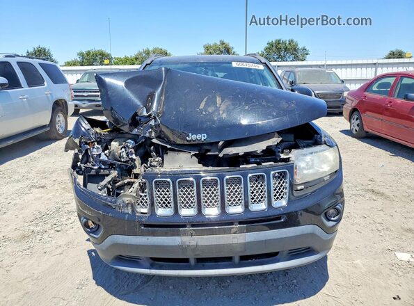 1C4NJCEAXGD665982 2016 JEEP COMPASS Black Front view