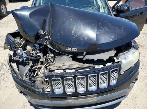 1C4NJCEAXGD665982 2016 JEEP COMPASS Black Engine compartment view