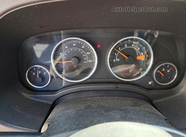 1C4NJCEB3HD185258 2017 JEEP COMPASS Gray Vista del cuadro de instrumentos