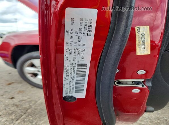 1C4NJCEB4HD182711 2017 JEEP COMPASS Красный Вид наклейки с VIN-кодом
