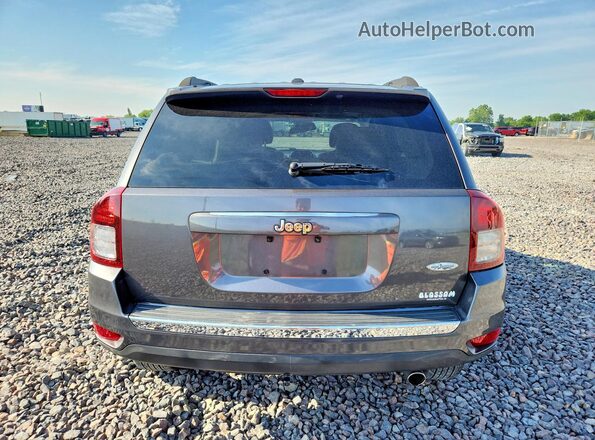 1C4NJCEB9HD199584 2017 JEEP COMPASS Gray უკანა ხედი