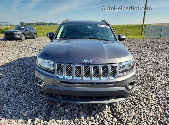 1C4NJCEB9HD199584 2017 JEEP COMPASS Gray წინა ხედი