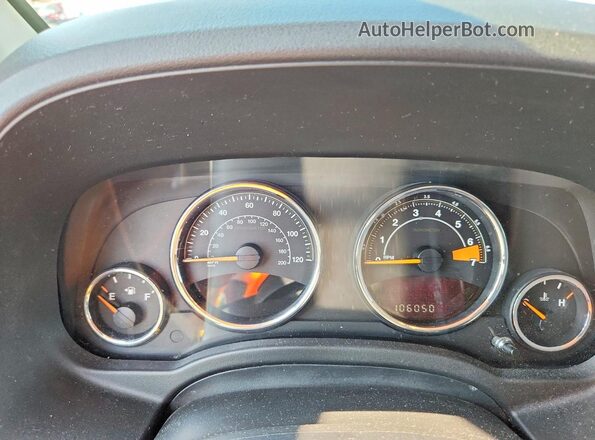 1C4NJCEB9HD199584 2017 JEEP COMPASS Gray ხელსაწყოთა პანელის ხედი