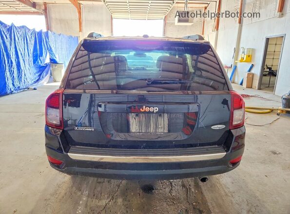 1C4NJCEBXHD185001 2017 JEEP COMPASS Black Вид ззаду