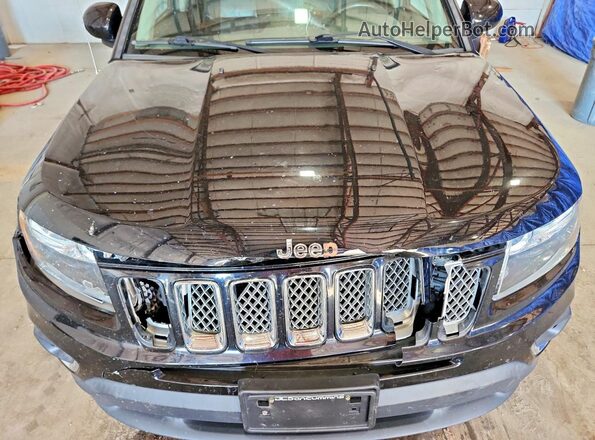 1C4NJCEBXHD185001 2017 JEEP COMPASS Black Вид підкапотного простору