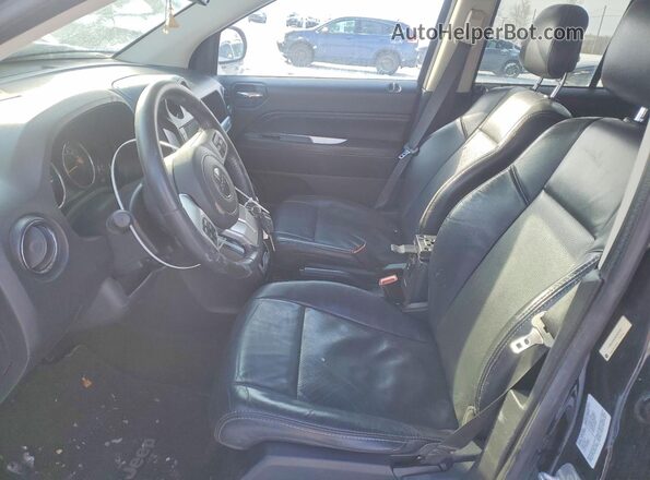 1C4NJDAB2GD626307 2016 JEEP COMPASS Черный Вид салона спереди