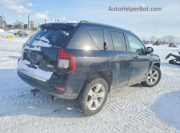 1C4NJDAB2GD626307 2016 JEEP COMPASS Черный Задняя правая четверть