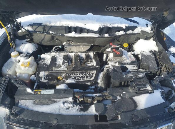 1C4NJDAB2GD626307 2016 JEEP COMPASS Черный Вид задней части салона