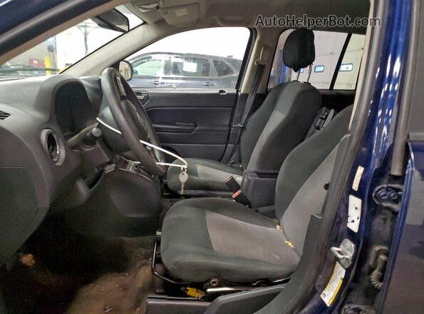 1C4NJDBB0GD551461 2016 JEEP COMPASS Blue Vista interior delantera