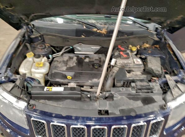 1C4NJDBB0GD551461 2016 JEEP COMPASS Blue Vista del compartimento del motor