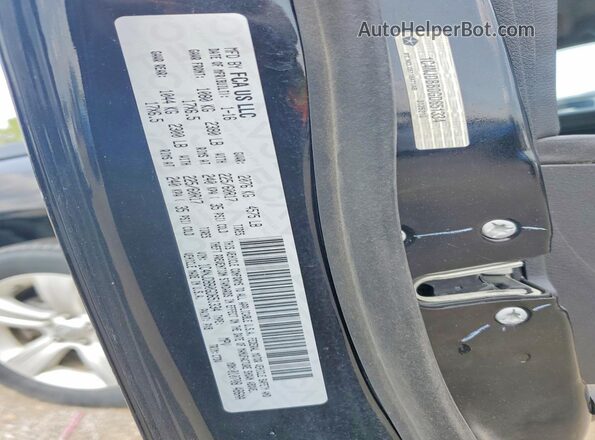 1C4NJDBB0GD651334 2016 JEEP COMPASS Black Widok naklejki z numerem VIN