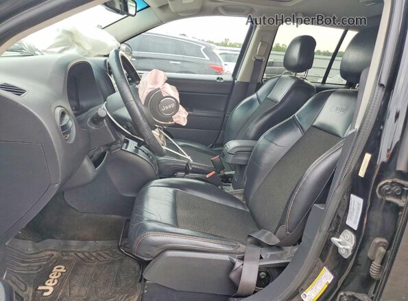 1C4NJDBB0GD690344 2016 JEEP COMPASS Черный Вид салона спереди