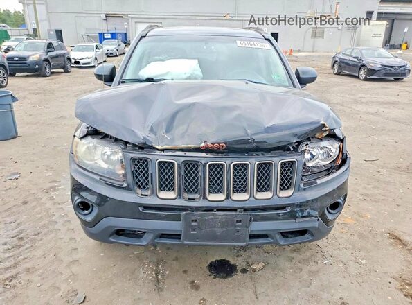 1C4NJDBB0GD690344 2016 JEEP COMPASS Черный Вид спереди