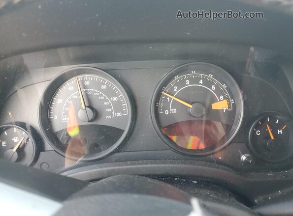 1C4NJDBB0GD702203 2016 JEEP COMPASS Black Widok zestawu wskaźników