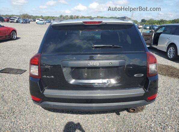 1C4NJDBB0GD702203 2016 JEEP COMPASS Black Widok z tyłu