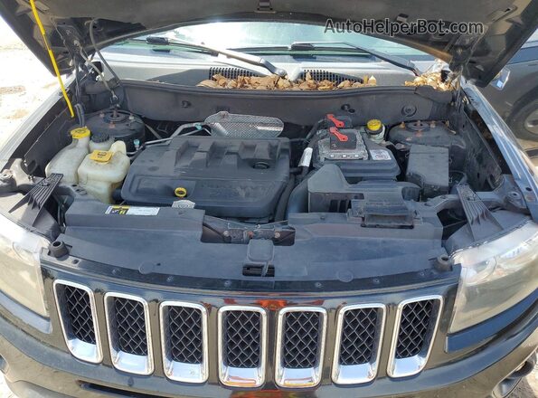 1C4NJDBB1GD658096 2016 JEEP COMPASS Black Вид підкапотного простору