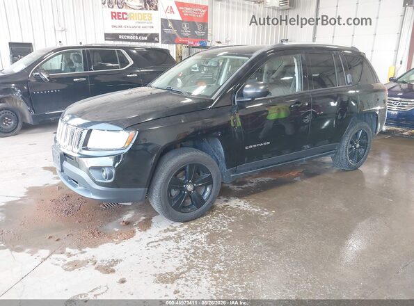 1C4NJDBB1GD686237 2016 JEEP COMPASS Black Передня ліва чверть