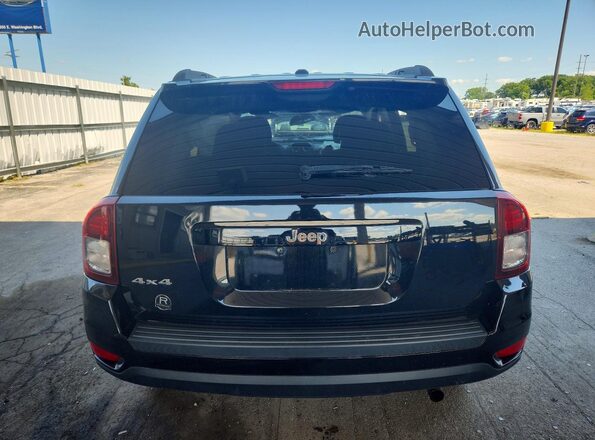 1C4NJDBB2GD521250 2016 JEEP COMPASS Черный Вид сзади