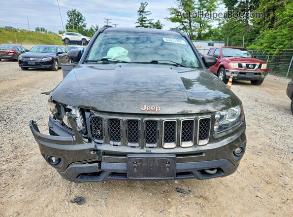 1C4NJDBB2HD173600 2017 JEEP COMPASS Green Вид спереду