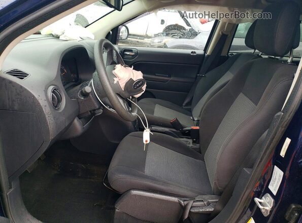 1C4NJDBB3GD521161 2016 JEEP COMPASS Blue Vista interior delantera