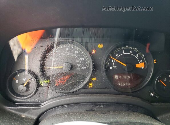 1C4NJDBB3GD521161 2016 JEEP COMPASS Blue Vista del cuadro de instrumentos