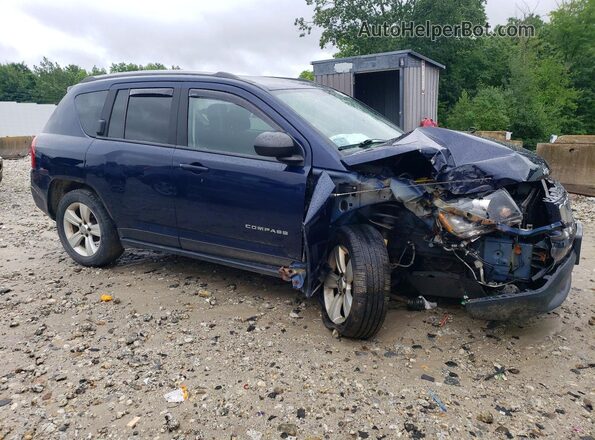 1C4NJDBB3GD521161 2016 JEEP COMPASS Blue Delantero derecho