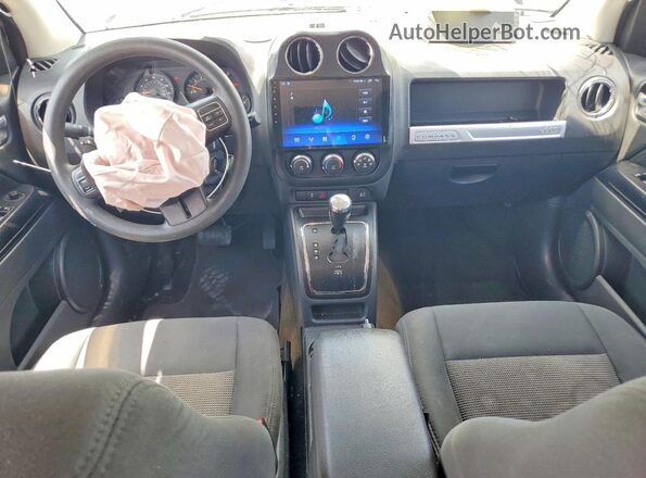 1C4NJDBB3GD635922 2016 JEEP COMPASS Gray Widok deski rozdzielczej