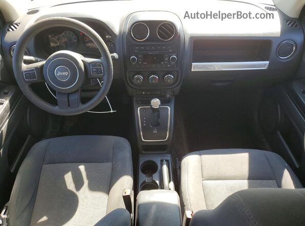 1C4NJDBB4GD556808 2016 JEEP COMPASS Gray წინა პანელის ხედი