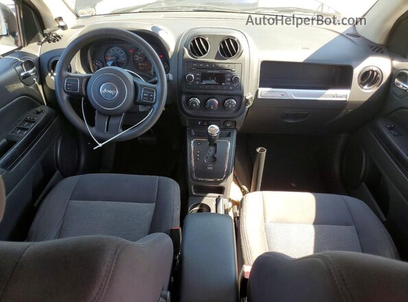 1C4NJDBB6GD770568 2016 JEEP COMPASS Blue Вид панелі приладів