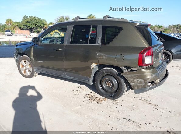 1C4NJDBB7GD510034 2016 JEEP COMPASS Green უკანა მარცხენა